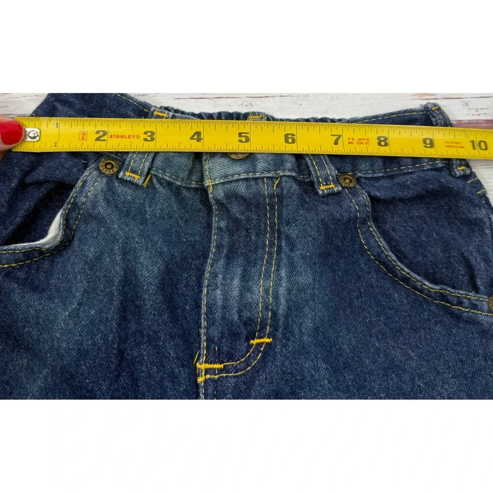 Vintage OshKosh B'gosh Kids Jeans 3T Dark Wash Denim Made in USA